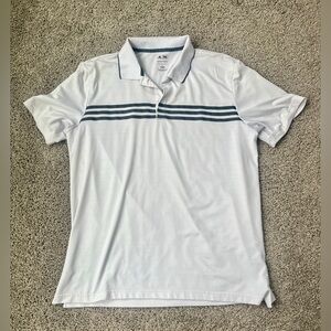 Adidas Men’s Puremotion Golf Polo, White, XL